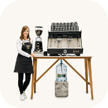 Stand-alone Kaffeemaschine mieten