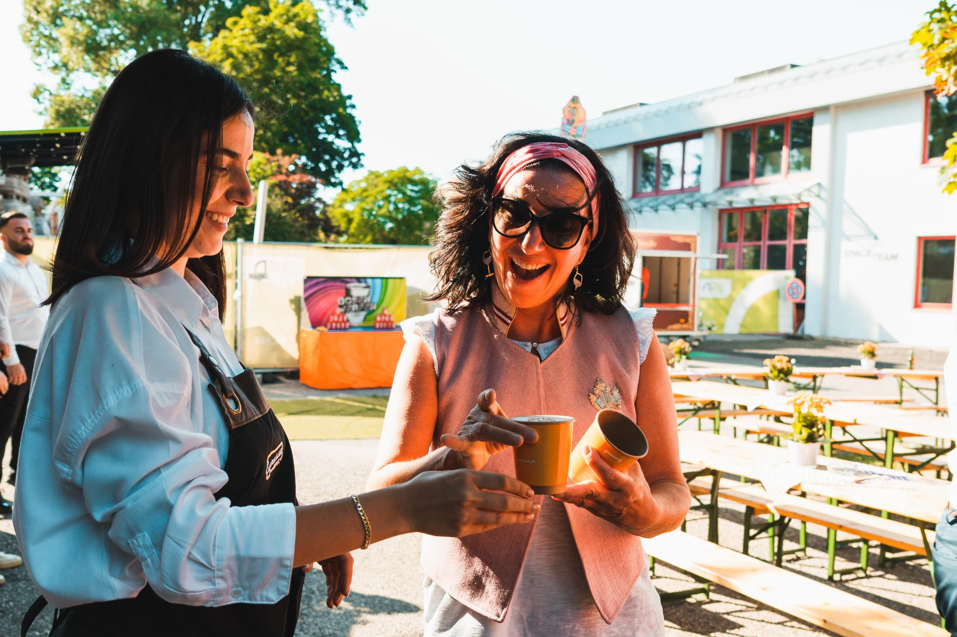 Firmenfeste bei Espressomobil